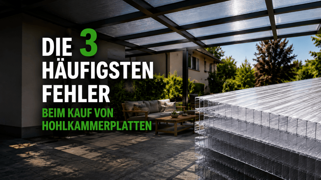 Plattenprofi24 Die 3 häufigsten Fehler beim Kauf von Hohlkammerplatten