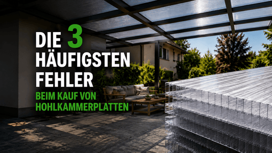 Plattenprofi24 Die 3 häufigsten Fehler beim Kauf von Hohlkammerplatten