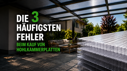 Plattenprofi24 Die 3 häufigsten Fehler beim Kauf von Hohlkammerplatten