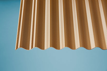 Profilplatte Acryl 3mm Premium Wabe bronze - lichtdurchlässig, bruchsicher & elegant - Plattenprofi24