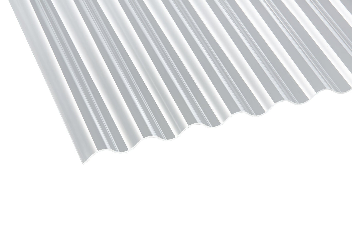 Profilplatte Acryl 3mm Premium klar - Lichtdurchlässigkeit, bruchsicher & elegant - Plattenprofi24