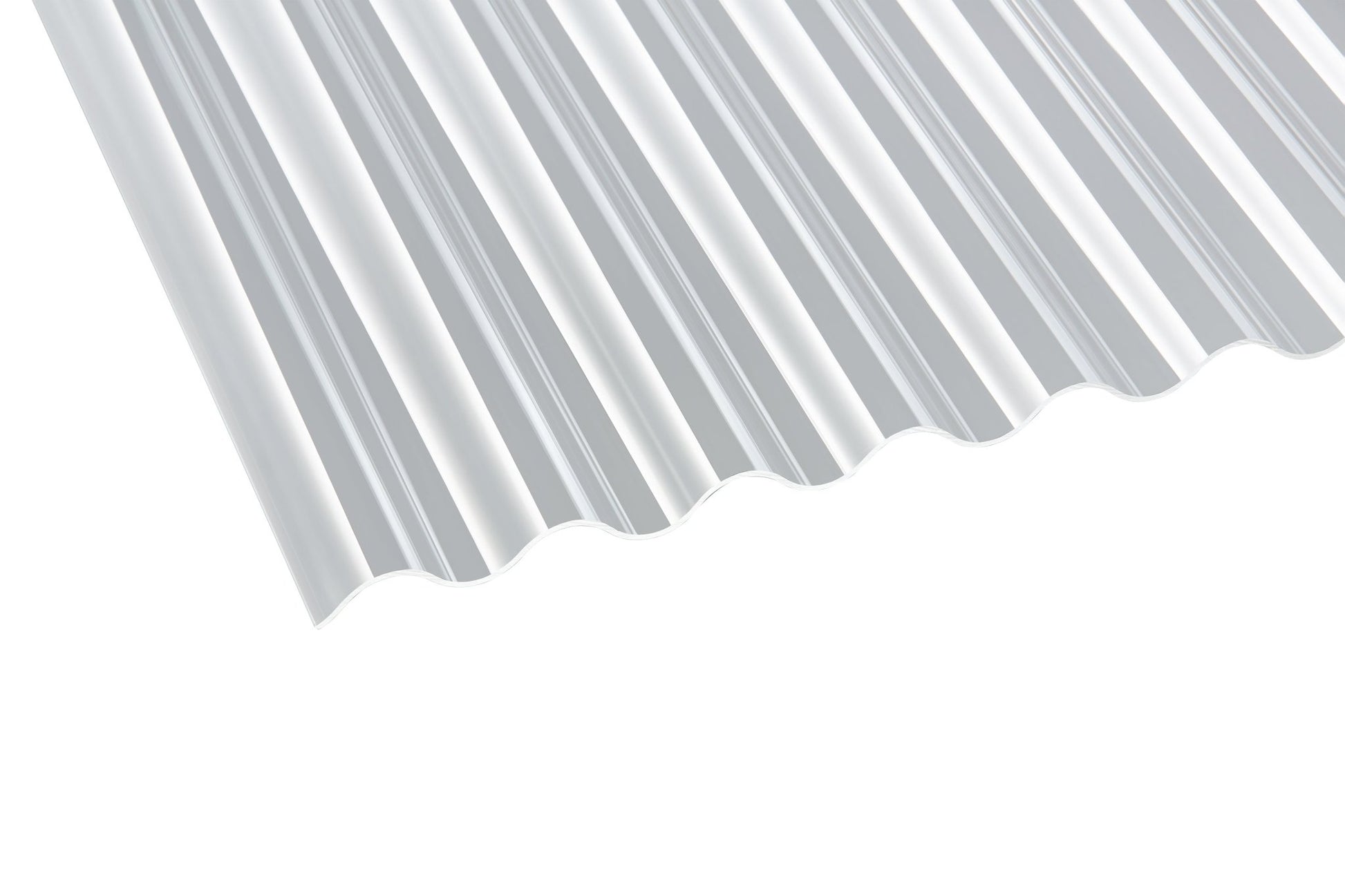 Profilplatte Acryl 3mm Premium klar - Lichtdurchlässigkeit, bruchsicher & elegant - Plattenprofi24