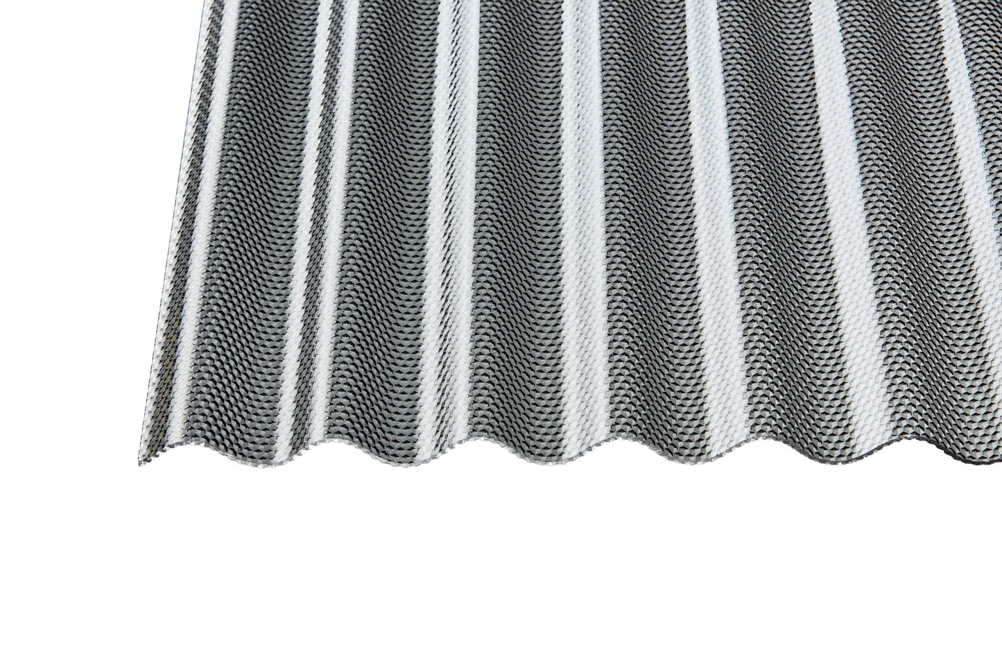 Profilplatte Acryl 3mm Premium Wabe graphit - hohe Schlagfestigkeit, maximale Lichtdurchlässigkeit - Plattenprofi24
