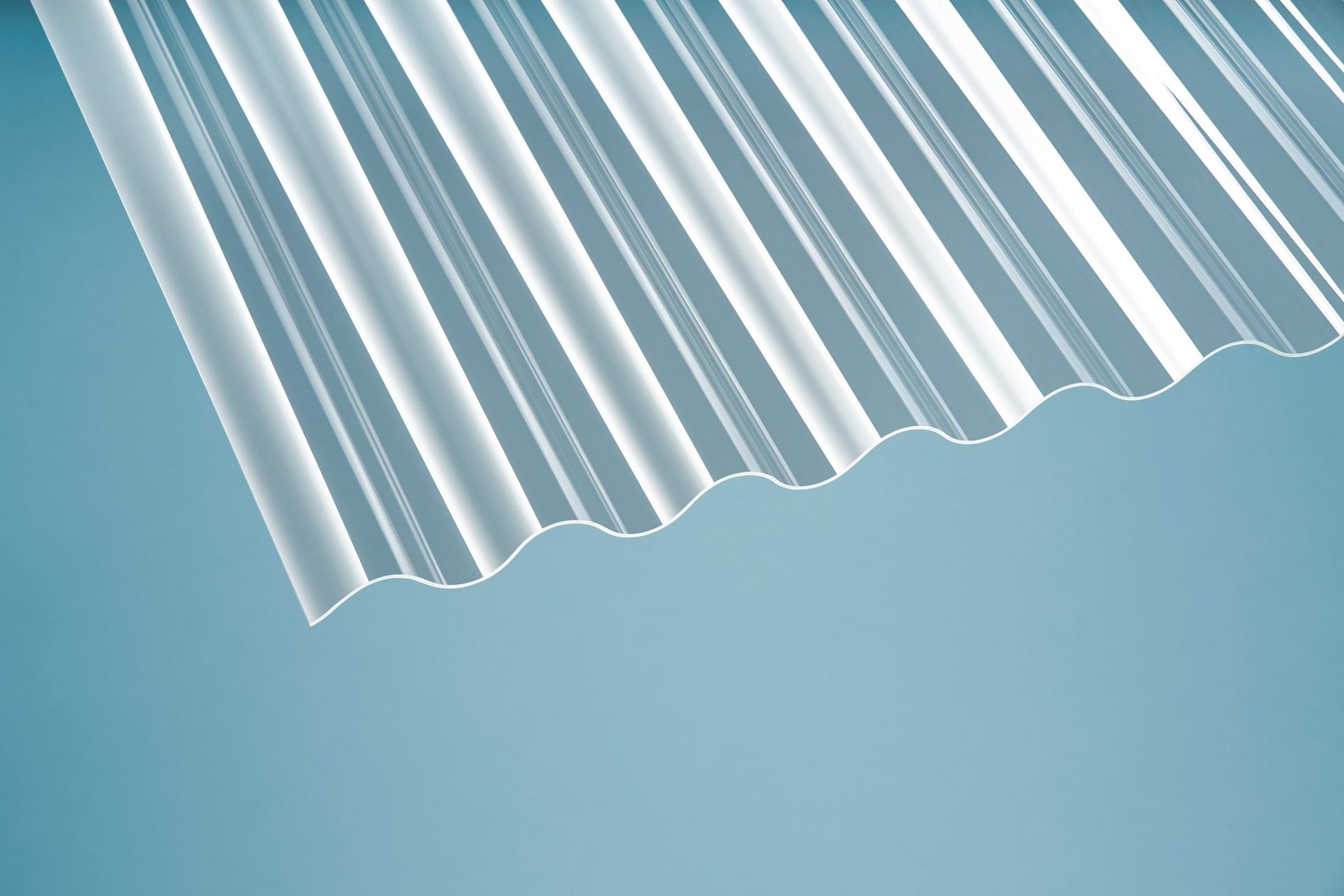 Profilplatte Acryl 1,5mm Basic S klar - für stabile und elegante Überdachungen - Plattenprofi24