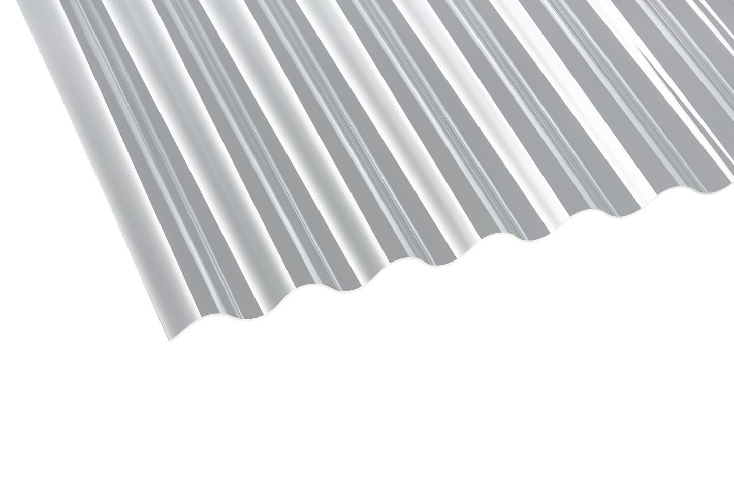 Profilplatte Acryl 1,5mm Basic S klar - für stabile und elegante Überdachungen - Plattenprofi24