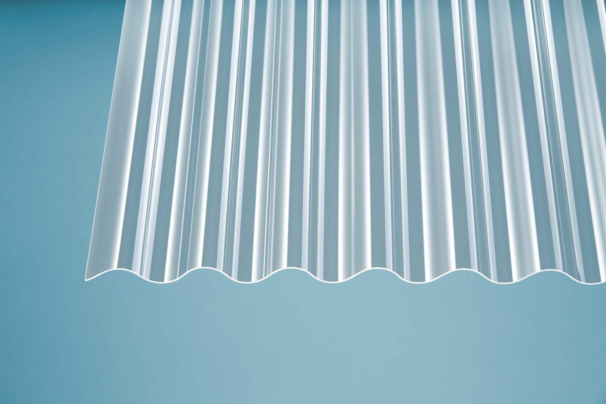 Profilplatte Acryl 1,5mm Basic S klar - für stabile und elegante Überdachungen - Plattenprofi24