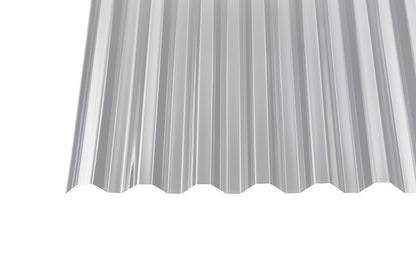 Profilplatte Acryl 1,5mm Basic T klar - Trapez, für stabile und elegante Überdachungen - Plattenprofi24
