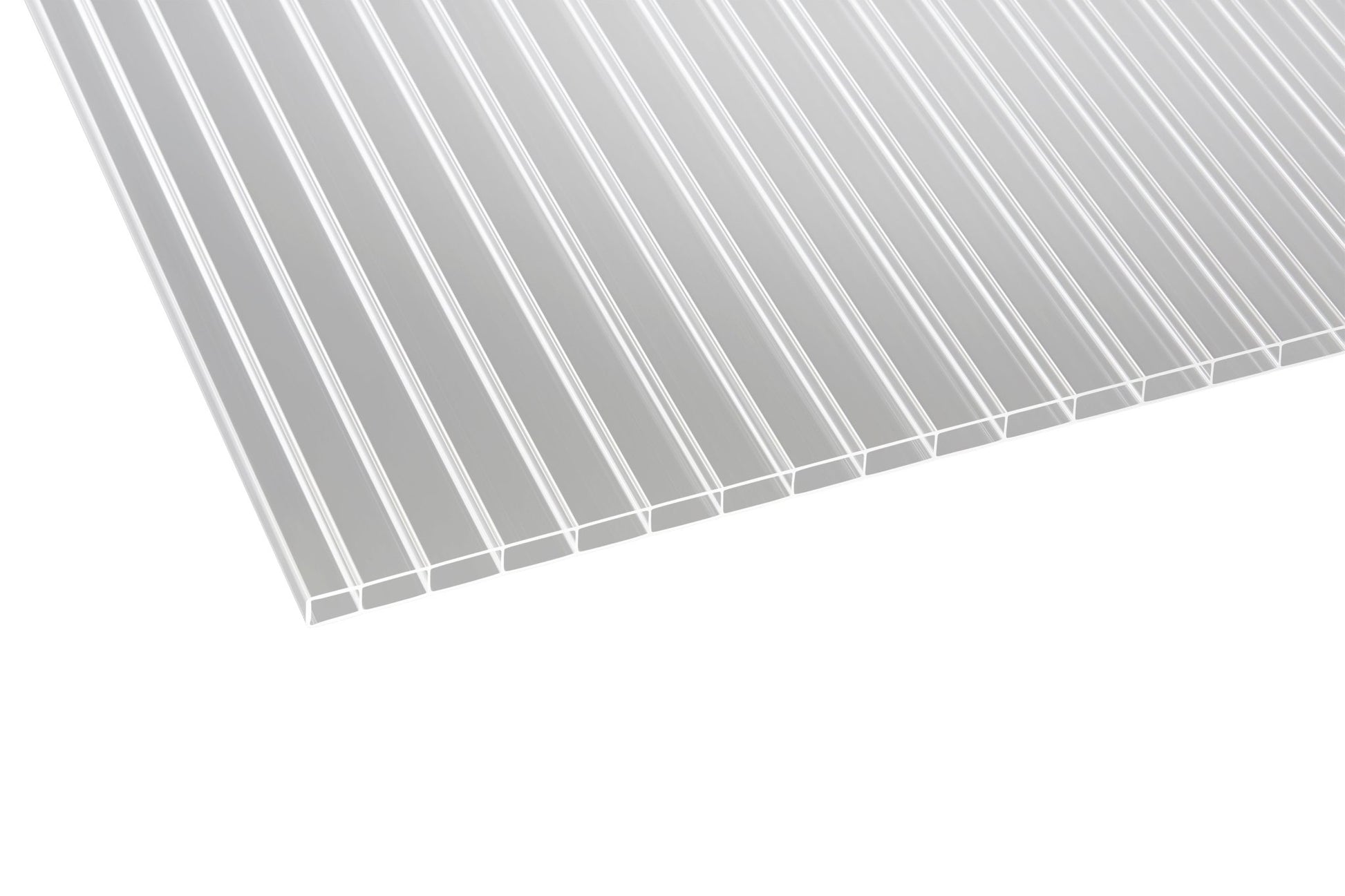 Hohlkammerplatte Acryl 16mm Premium klar - hochwertige Bauprojekte mit Anti-Drop Technologie - Plattenprofi24