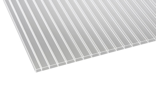 Hohlkammerplatte Acryl 16mm Premium klar - hochwertige Bauprojekte mit Anti-Drop Technologie - Plattenprofi24