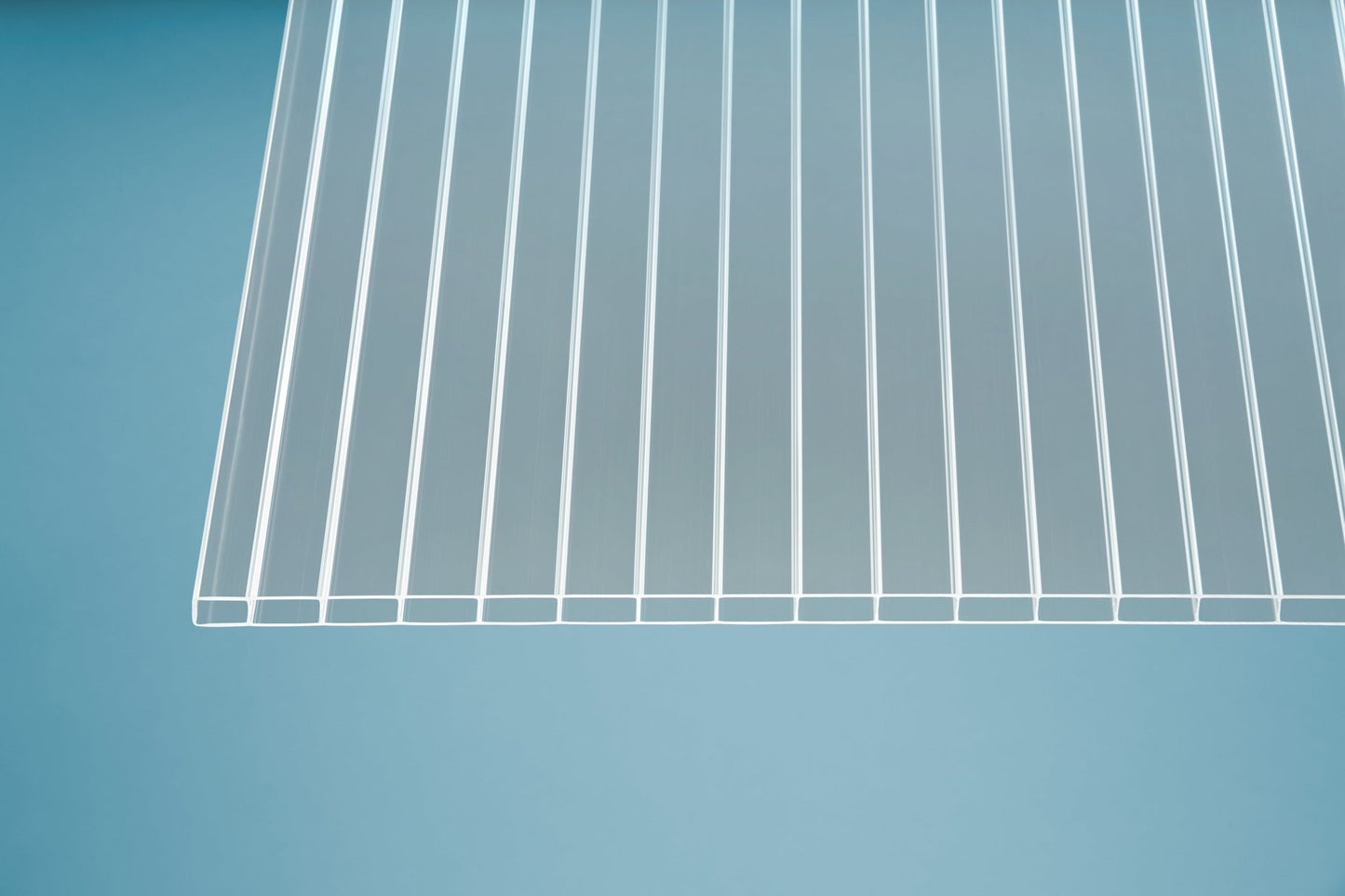 Hohlkammerplatte Acryl 16mm Premium klar - hochwertige Bauprojekte mit Anti-Drop Technologie - Plattenprofi24