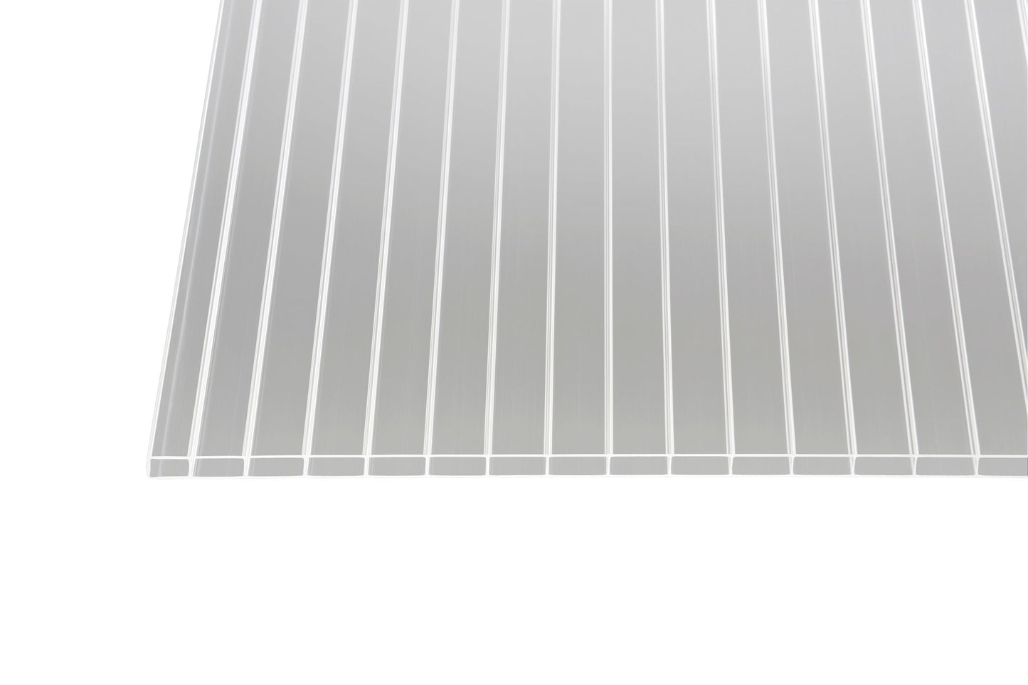 Hohlkammerplatte Acryl 16mm Premium klar - hochwertige Bauprojekte mit Anti-Drop Technologie - Plattenprofi24