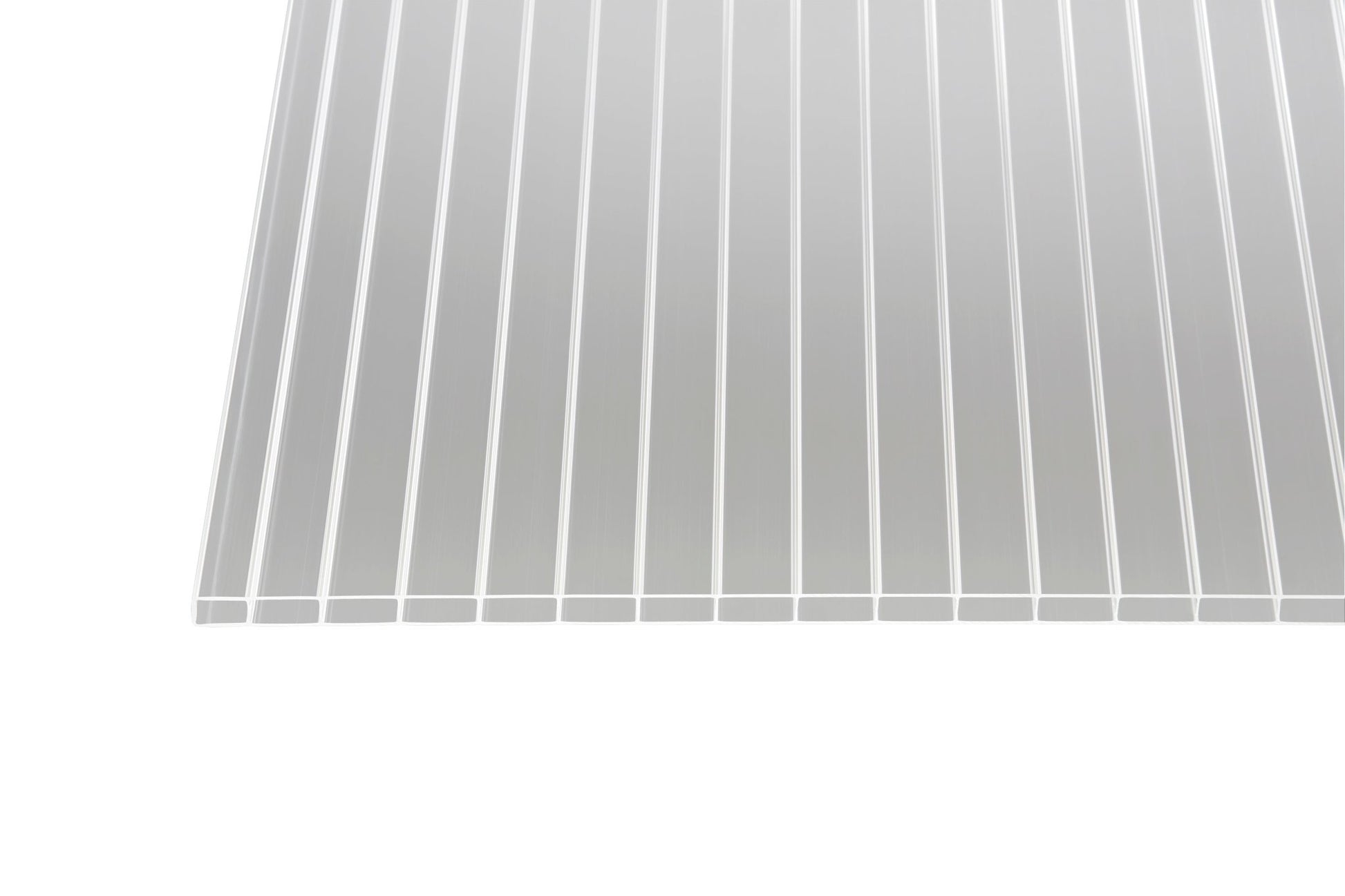 Hohlkammerplatte Acryl 16mm Premium klar - hochwertige Bauprojekte mit Anti-Drop Technologie - Plattenprofi24