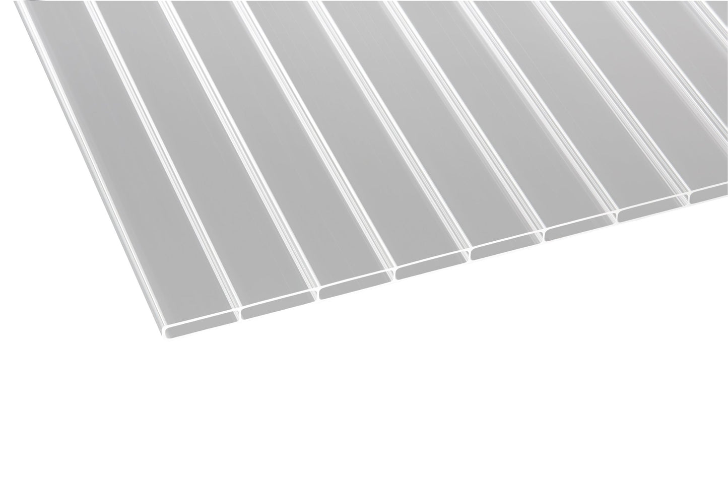 Hohlkammerplatte Acryl 16mm Deluxe 16/64 klar - Anti-Drop Technologie und elegantes Design - Plattenprofi24