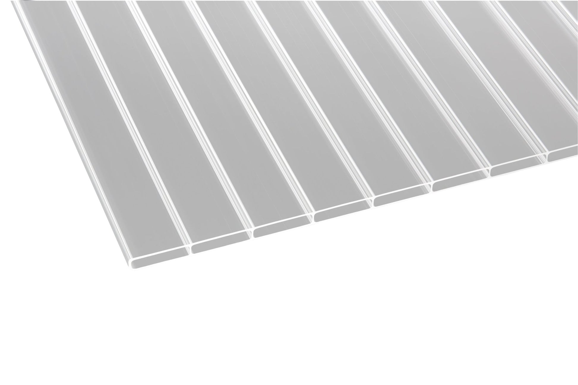 Hohlkammerplatte Acryl 16mm Deluxe 16/64 klar - Anti-Drop Technologie und elegantes Design - Plattenprofi24