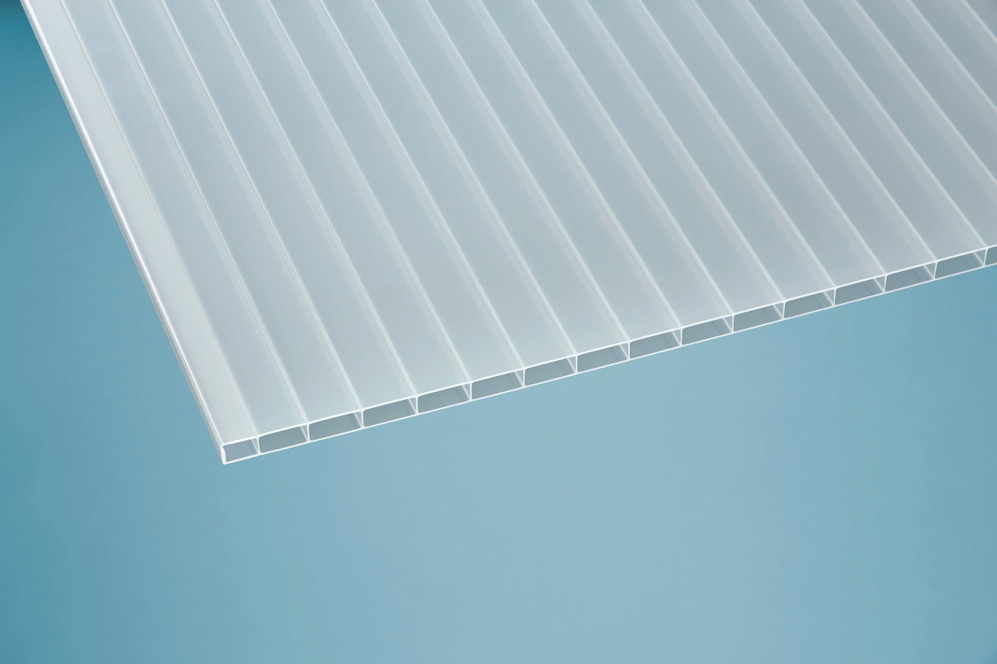 Hohlkammerplatte Acryl 16mm Premium opal - hochwertige Bauprojekte mit Anti-Drop Technologie - Plattenprofi24
