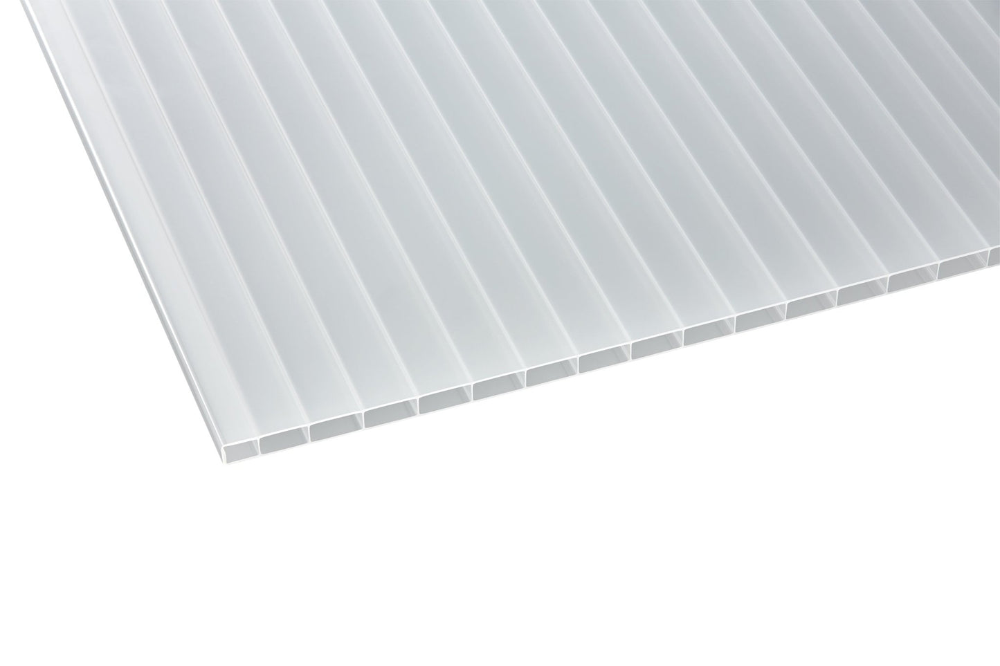 Hohlkammerplatte Acryl 16mm Premium opal - hochwertige Bauprojekte mit Anti-Drop Technologie - Plattenprofi24