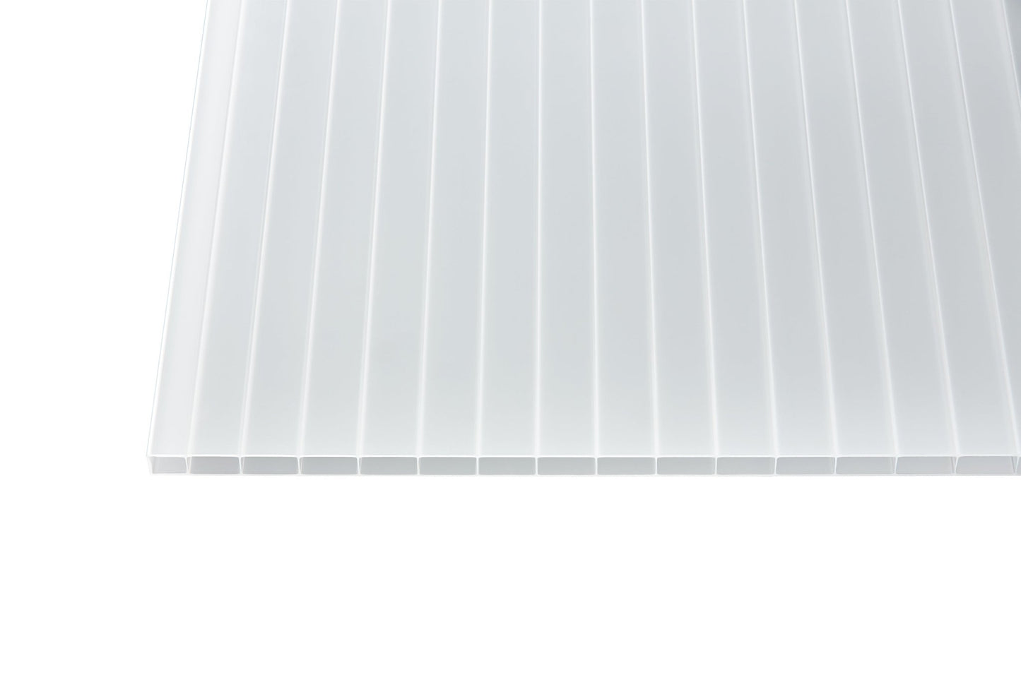 Hohlkammerplatte Acryl 16mm Premium opal - hochwertige Bauprojekte mit Anti-Drop Technologie - Plattenprofi24