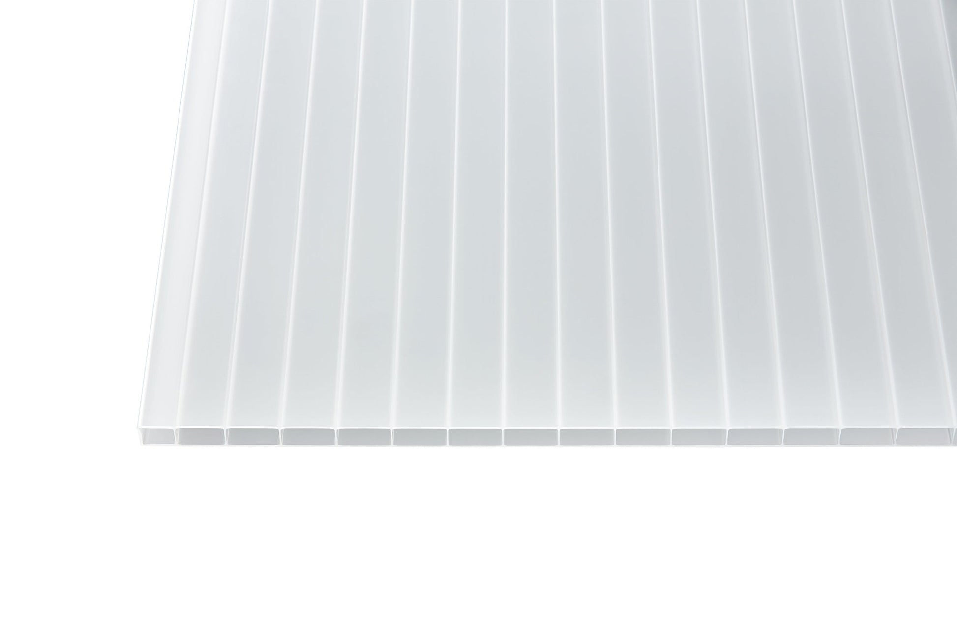 Hohlkammerplatte Acryl 16mm Premium opal - hochwertige Bauprojekte mit Anti-Drop Technologie - Plattenprofi24