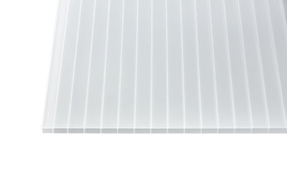 Hohlkammerplatte Acryl 16mm Premium opal - hochwertige Bauprojekte mit Anti-Drop Technologie - Plattenprofi24