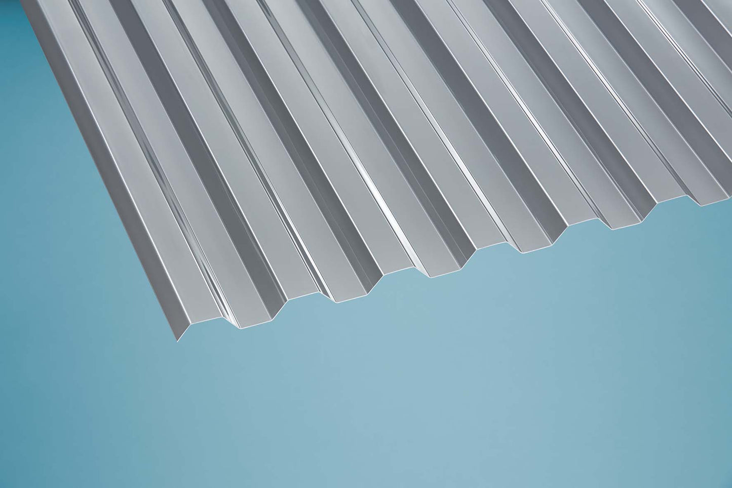 Profilplatte Polycarbonat 0,8mm Basic Thermic grau - Ideal für moderne Überdachungen mit Hitzeschutz - Plattenprofi24