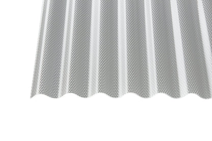 Profilplatte Polycarbonat 2,6mm Deluxe Wabe klar - Hagelfest & robust für Terrassen und Carports - Plattenprofi24