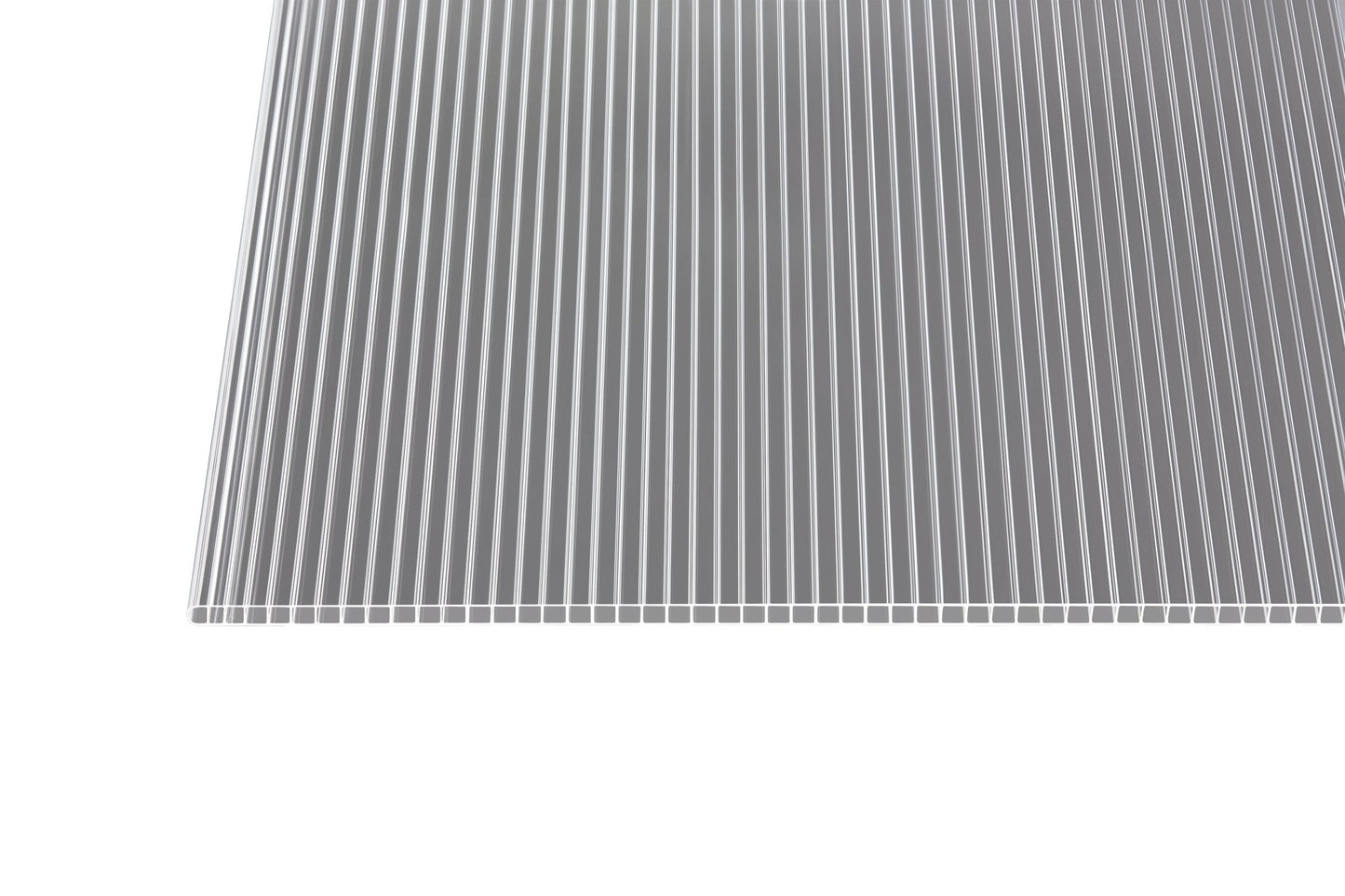 Hohlkammerplatte Polycarbonat 10mm Basic klar - exzellente Leistung, Qualität und elegantes Design - Plattenprofi24