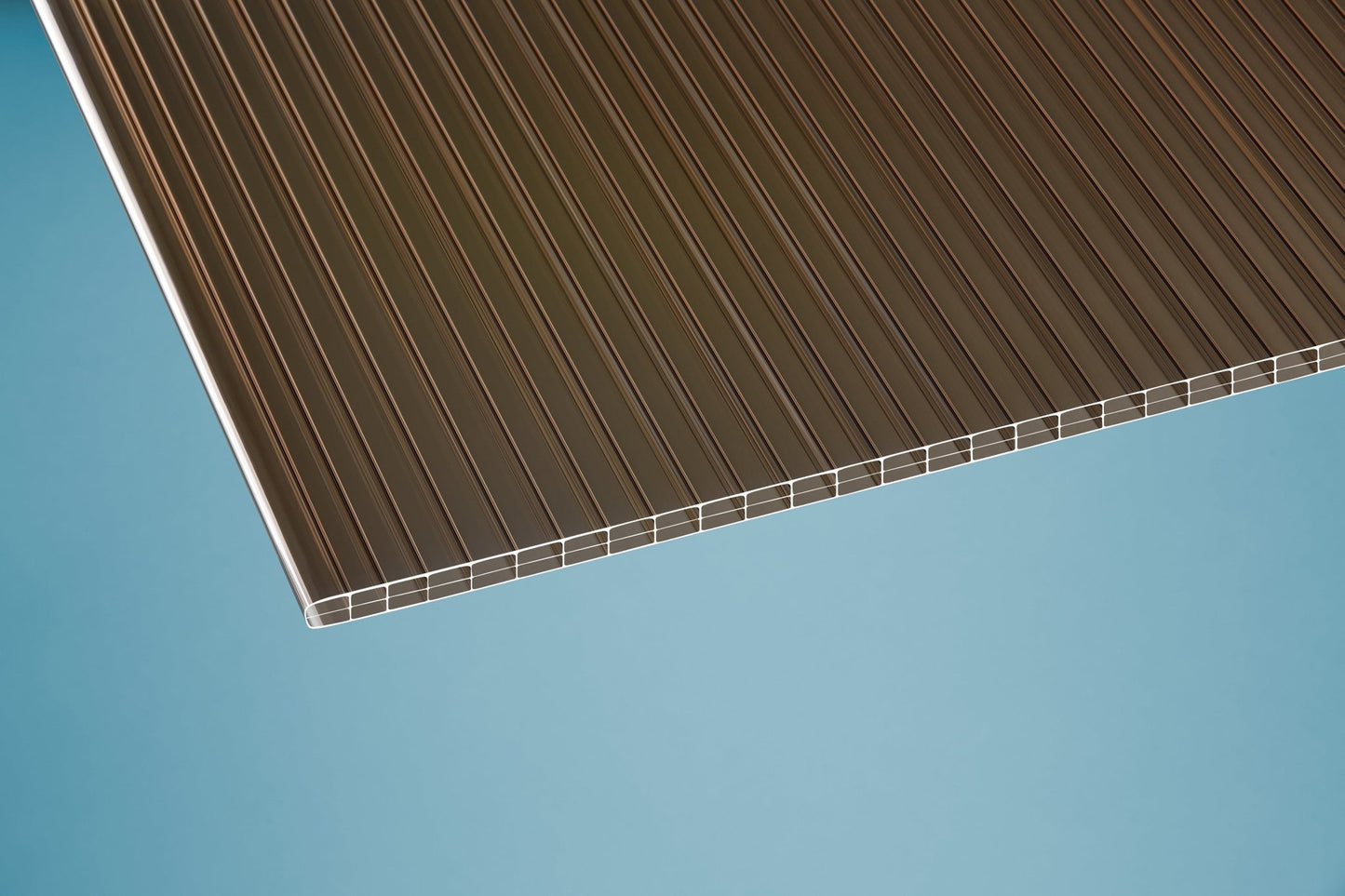 Hohlkammerplatte Polycarbonat 16mm Premium bronze - Qualität, Leistung, Zuverlässigkeit - Plattenprofi24