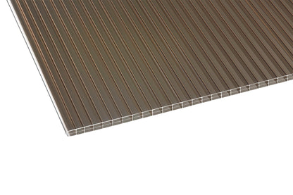 Hohlkammerplatte Polycarbonat 16mm Premium bronze - Qualität, Leistung, Zuverlässigkeit - Plattenprofi24