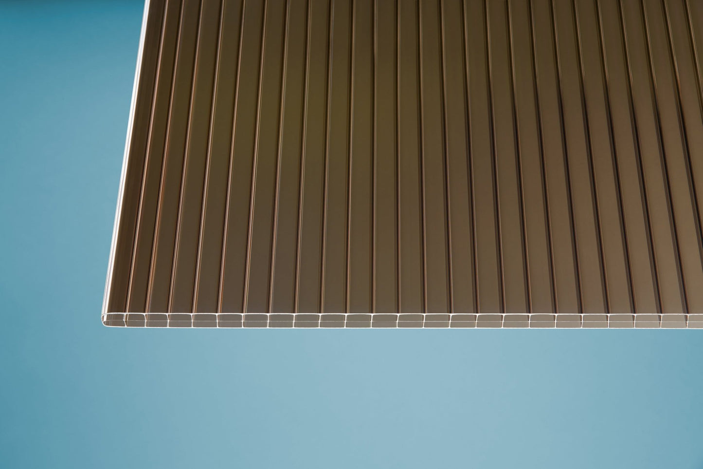 Hohlkammerplatte Polycarbonat 16mm Premium bronze - Qualität, Leistung, Zuverlässigkeit - Plattenprofi24