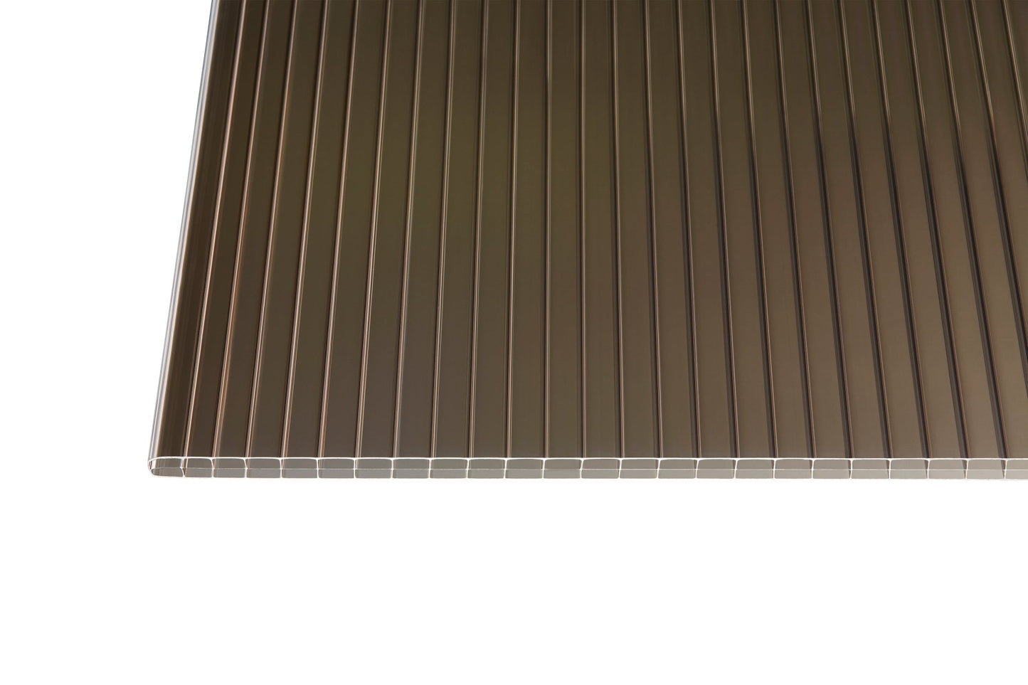 Hohlkammerplatte Polycarbonat 16mm Premium bronze - Qualität, Leistung, Zuverlässigkeit - Plattenprofi24