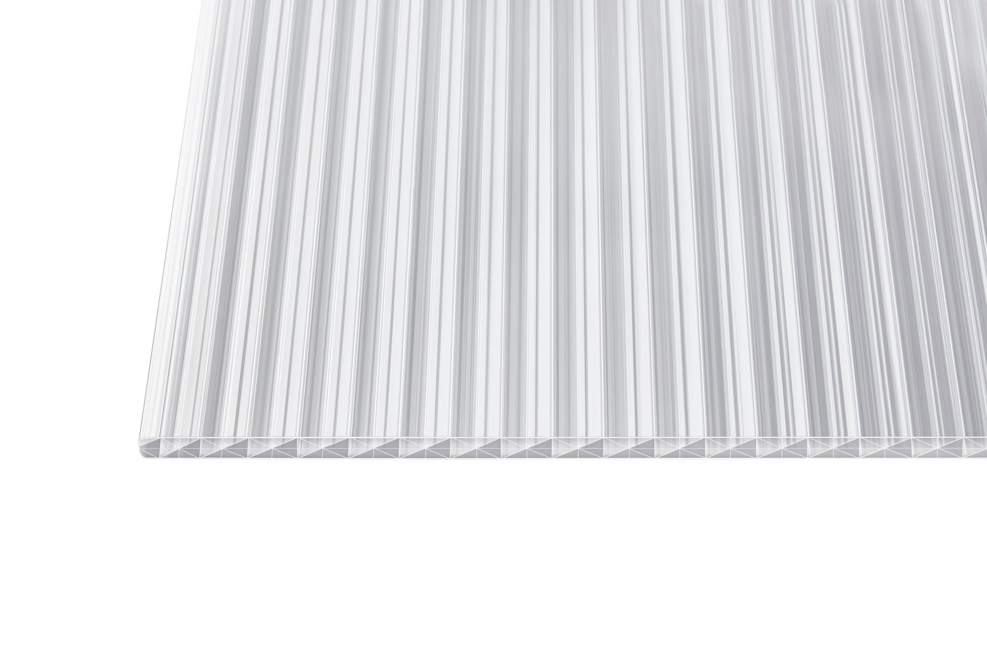 Hohlkammerplatte Polycarbonat 16mm Premium X klar - für höchste Qualität und Zuverlässigkeit - Plattenprofi24