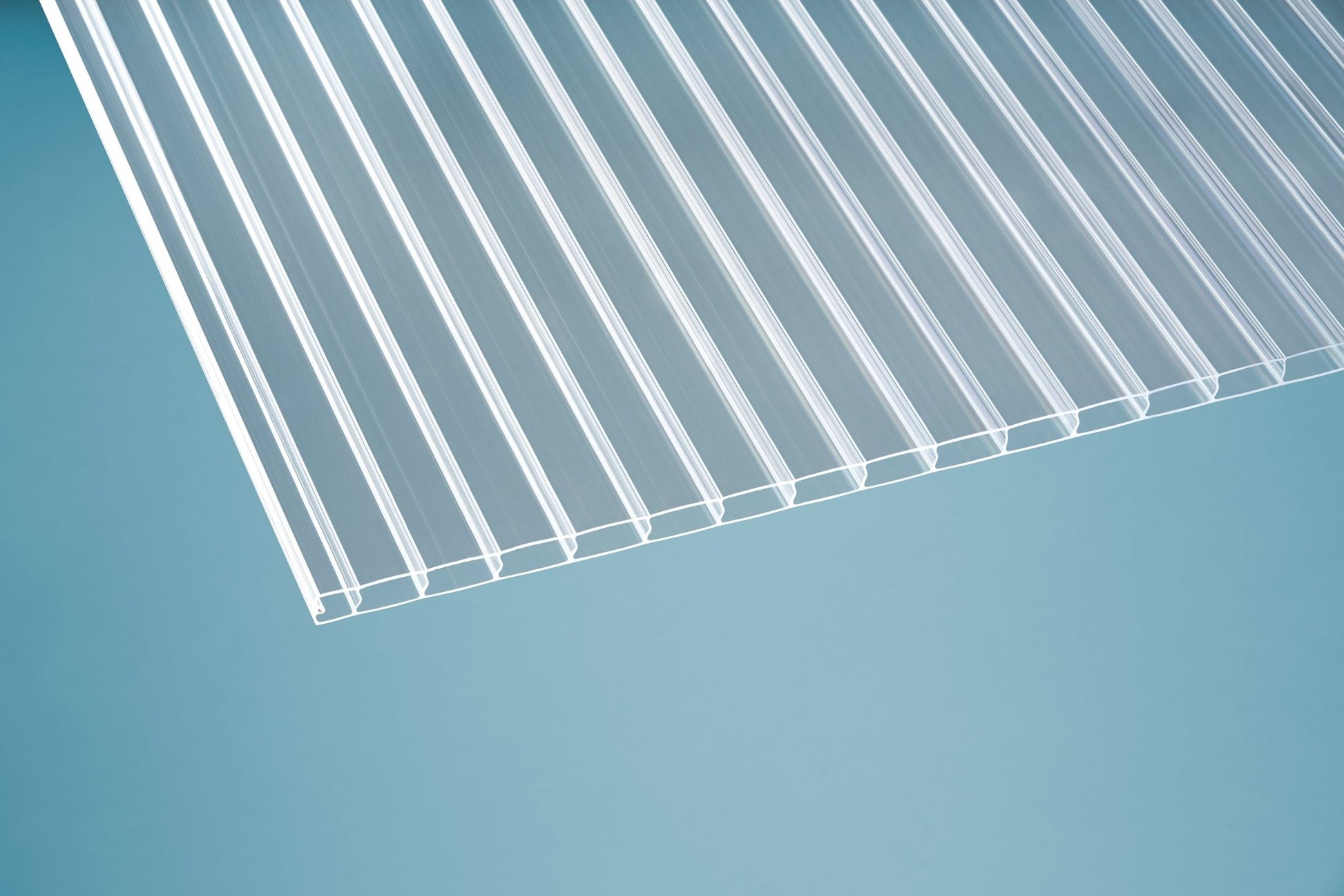 Hohlkammerplatte Polycarbonat 16mm Deluxe Esthetics klar - Höchste Qualität & zeitlose Eleganz - Plattenprofi24