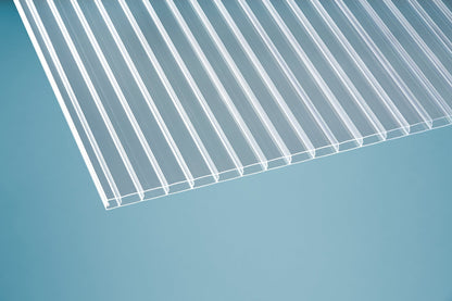 Hohlkammerplatte Polycarbonat 16mm Deluxe Esthetics klar - Höchste Qualität & zeitlose Eleganz - Plattenprofi24