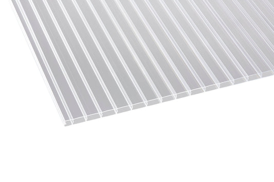 Hohlkammerplatte Polycarbonat 16mm Deluxe Esthetics klar - Höchste Qualität & zeitlose Eleganz - Plattenprofi24