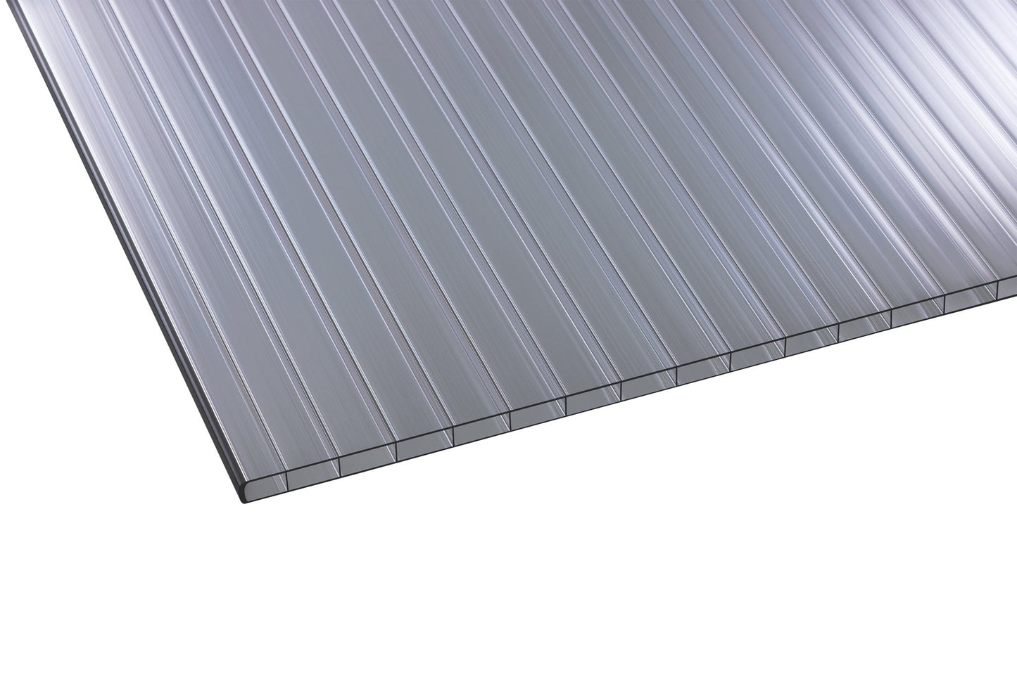 Hohlkammerplatte Polycarbonat 16mm Deluxe Esthetics graphit - Höchste Qualität & zeitlose Eleganz - Plattenprofi24