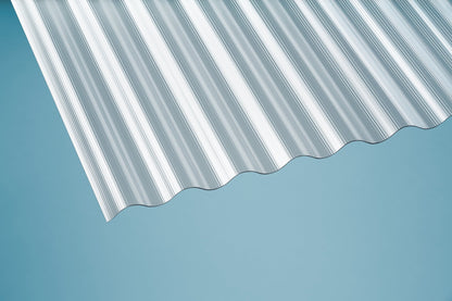 Profilplatte Polycarbonat 1,4mm Deluxe S klar - robust, schlagfest und wetterbeständig - Plattenprofi24