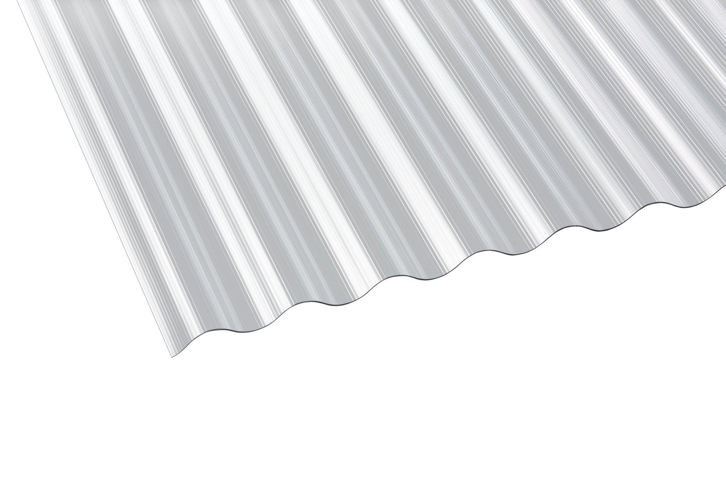 Profilplatte Polycarbonat 1,4mm Deluxe S klar - robust, schlagfest und wetterbeständig - Plattenprofi24