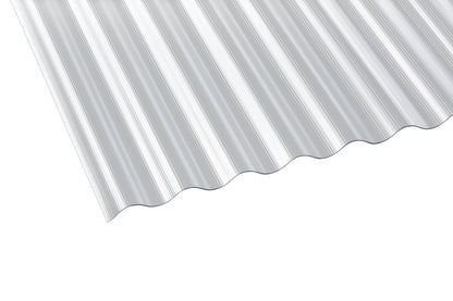 Profilplatte Polycarbonat 1,4mm Deluxe S klar - robust, schlagfest und wetterbeständig - Plattenprofi24