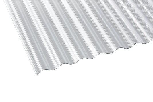Profilplatte Polycarbonat 1,4mm Deluxe S klar - robust, schlagfest und wetterbeständig - Plattenprofi24