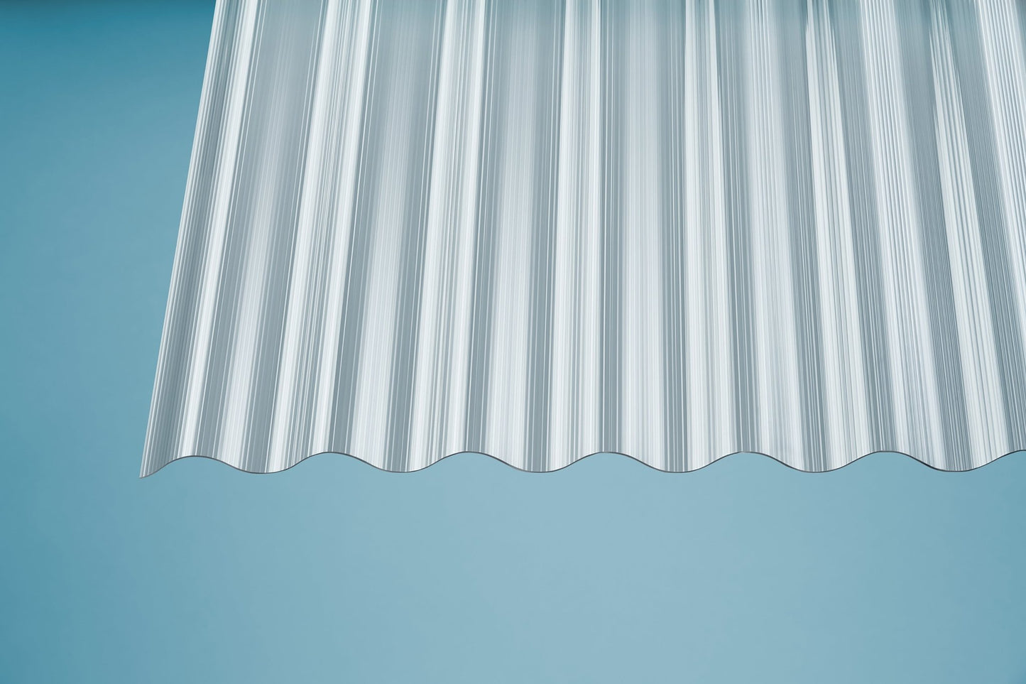 Profilplatte Polycarbonat 1,4mm Deluxe S klar - robust, schlagfest und wetterbeständig - Plattenprofi24
