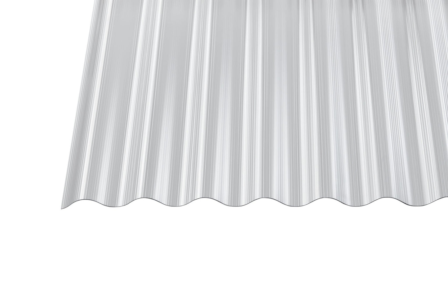 Profilplatte Polycarbonat 1,4mm Deluxe S klar - robust, schlagfest und wetterbeständig - Plattenprofi24