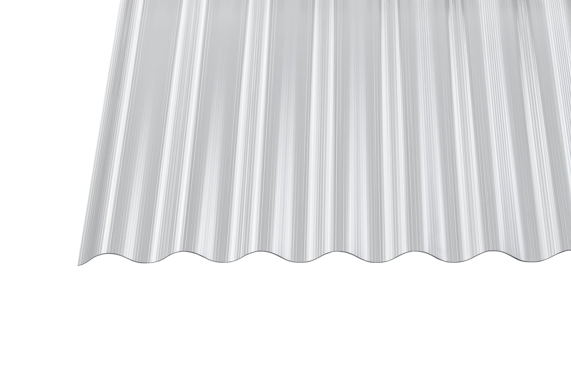 Profilplatte Polycarbonat 1,4mm Deluxe S klar - robust, schlagfest und wetterbeständig - Plattenprofi24