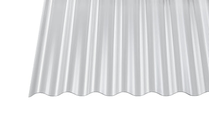 Profilplatte Polycarbonat 1,4mm Deluxe S klar - robust, schlagfest und wetterbeständig - Plattenprofi24