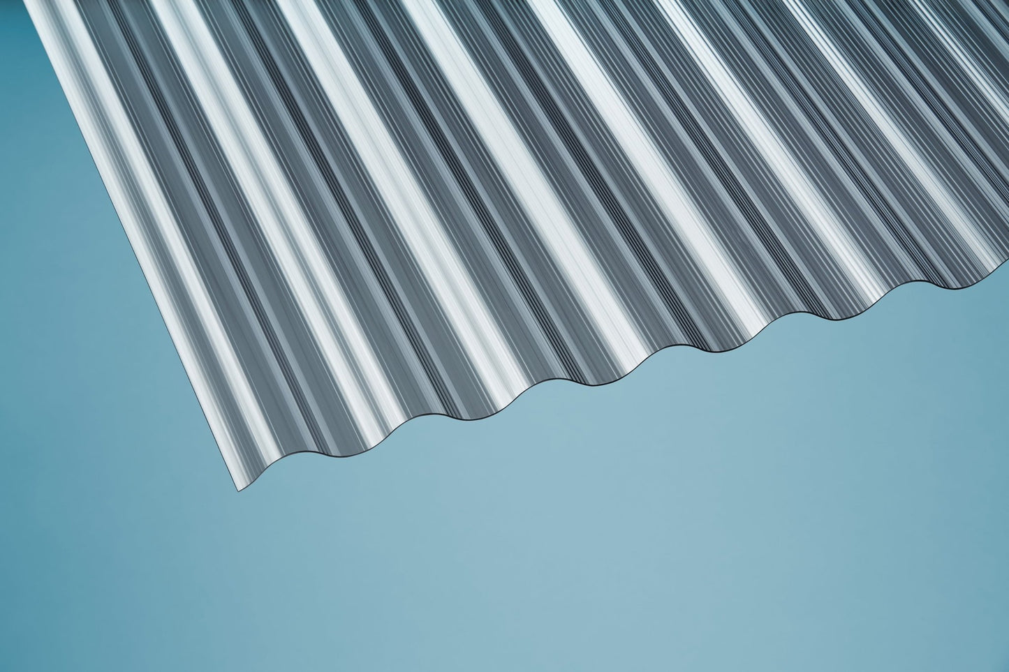 Profilplatte Polycarbonat 1,4mm Deluxe S anthrazit - robust, schlagfest und wetterbeständig - Plattenprofi24