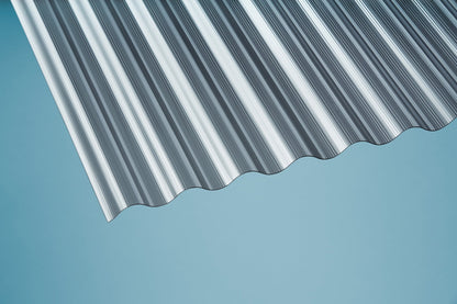 Profilplatte Polycarbonat 1,4mm Deluxe S anthrazit - robust, schlagfest und wetterbeständig - Plattenprofi24