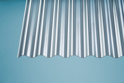 Profilplatte Polycarbonat 1,4mm Deluxe S anthrazit - robust, schlagfest und wetterbeständig - Plattenprofi24