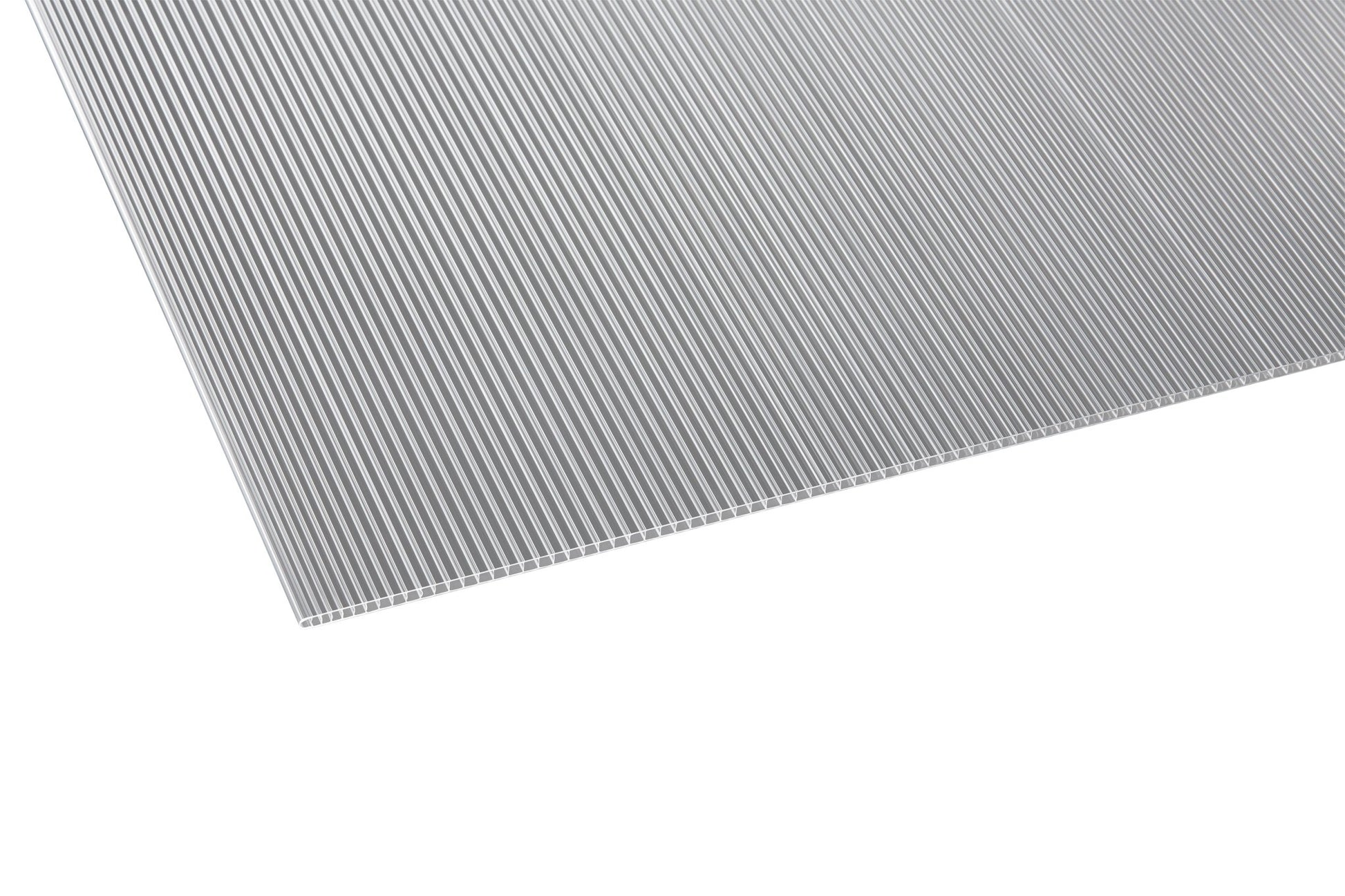 Hohlkammerplatte Polycarbonat 6mm Basic klar - Qualität, Leichtigkeit, Kosteneffizienz - Plattenprofi24