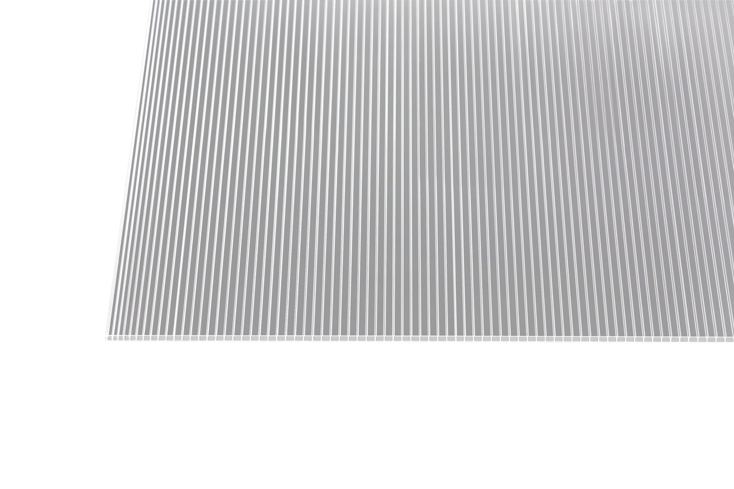 Hohlkammerplatte Polycarbonat 6mm Basic klar - Qualität, Leichtigkeit, Kosteneffizienz - Plattenprofi24