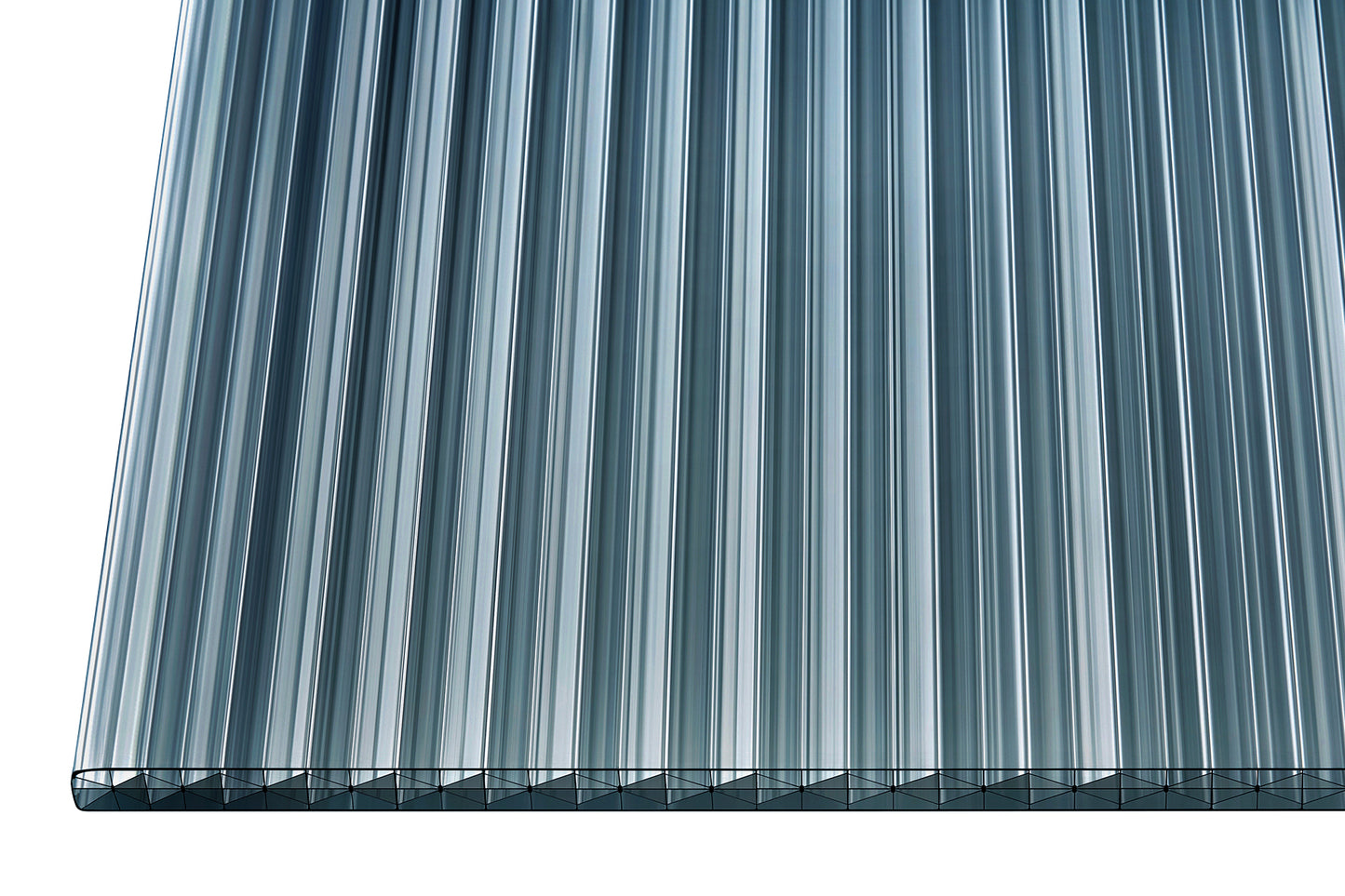 Hohlkammerplatte Polycarbonat 16mm Premium X graphit - für höchste Qualität und Zuverlässigkeit