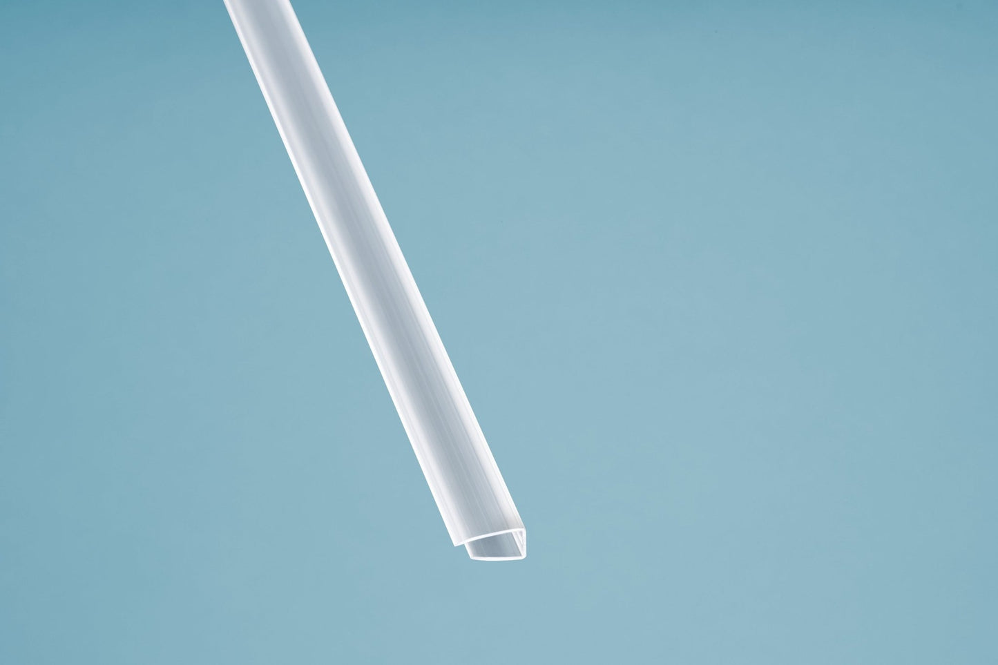 H-Profil aus transparentem Polycarbonat für stabile Wandverbindungen von 6 mm Hohlkammerplatten - Plattenprofi24